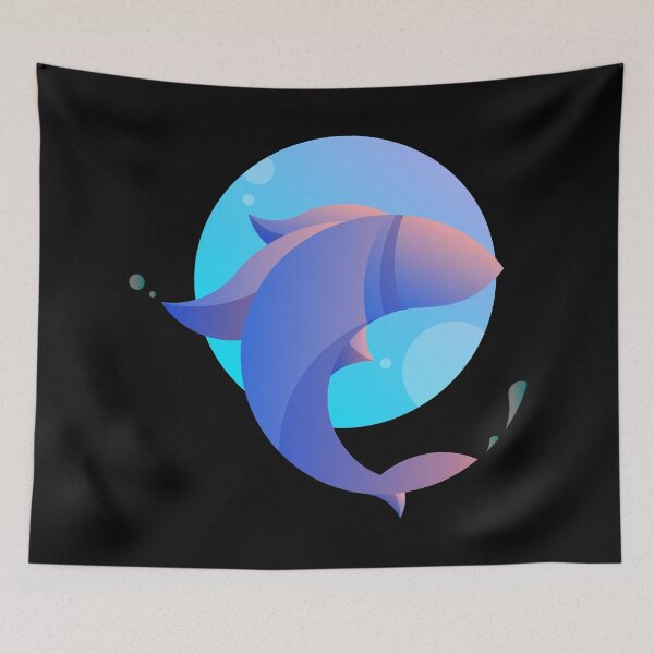 Item preview, Fibonacci fish. designed and sold by emphatic.