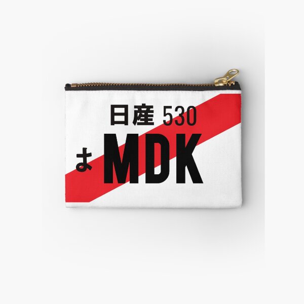Item preview, MDK - MURDER DEATH KILL JDM NUMBER PLATE designed and sold by deathtunejdm.