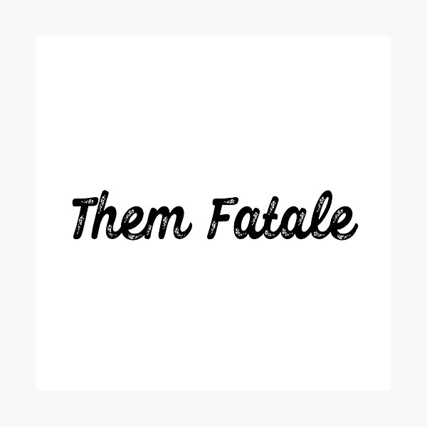 Item preview, Ellos fatale designed and sold by Project Mustard Studio.