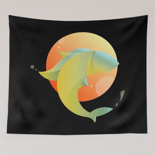 Item preview, Fibonacci fish. designed and sold by emphatic.