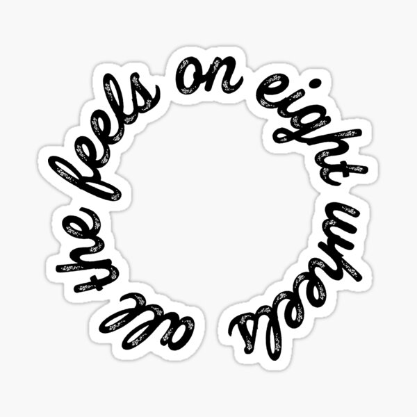 Item preview, All the feels on eight wheels designed and sold by StrongGirlsClub.