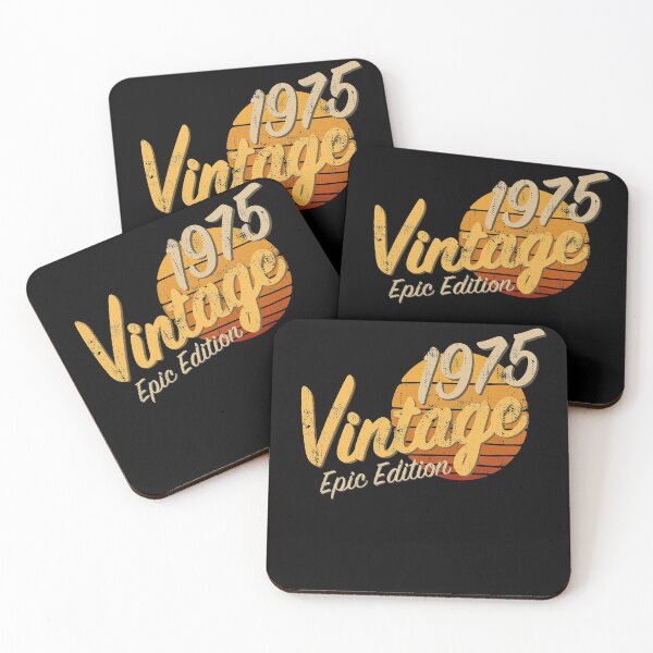 Item preview, 46th Birthday Gift - Vintage 1975 Epic Edition Retro Sunset Distressed designed and sold by Otakso.