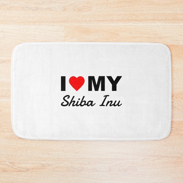 Item preview, I love my Shiba Inu, saying designed and sold by nijess.