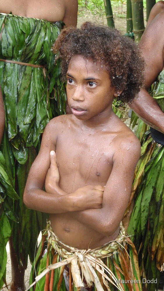 "A Young Boy from Luganville, Vanuatu." by Maureen Dodd ...