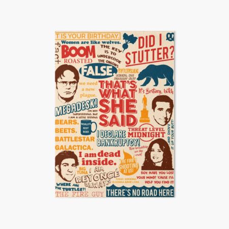 Item preview, All the Best Quotes from The Office - "That's What She Said"! designed and sold by L. Layne.