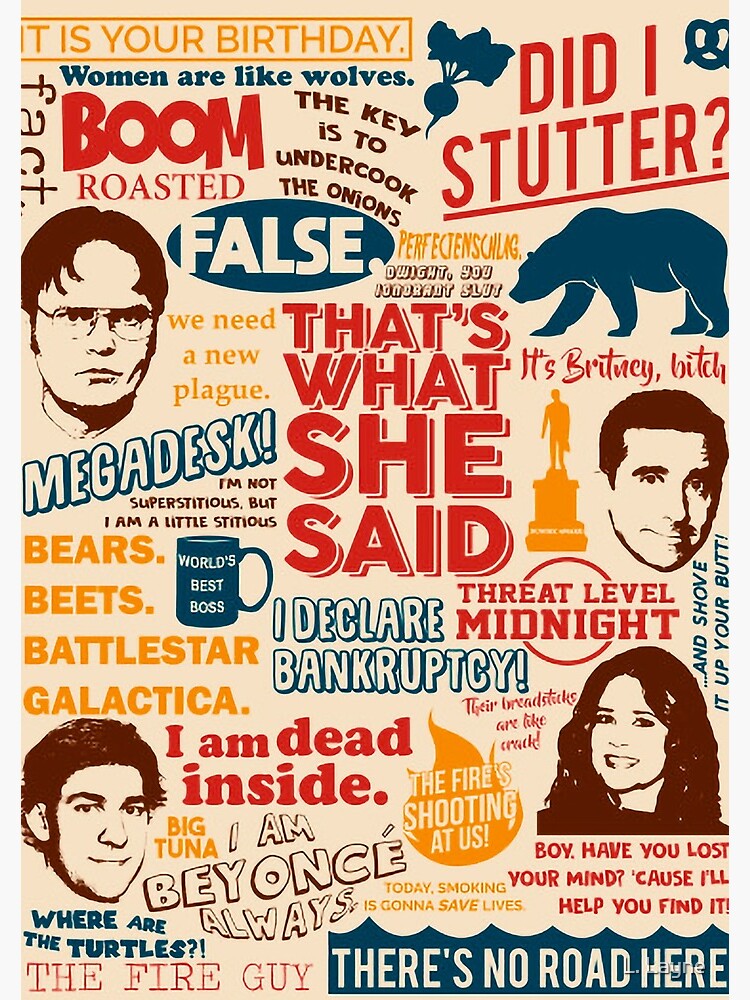 All the Best Quotes from The Office - "That's What She Said"! by LorenzoGnech
