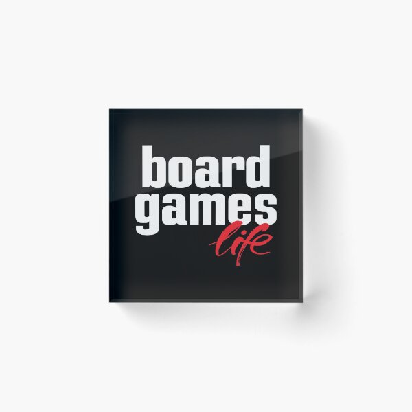 Item preview, Board Games Life designed and sold by ProjectX23.