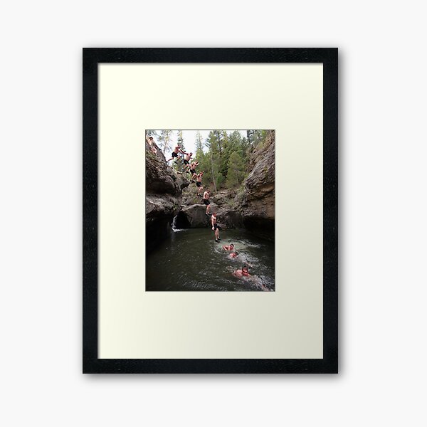 Item preview, Cliff Jumping in the Jemez designed and sold by Mitchell Tillison.