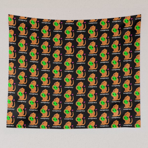 Item preview, CONSPIRACY CAT designed and sold by ZEWAoner.