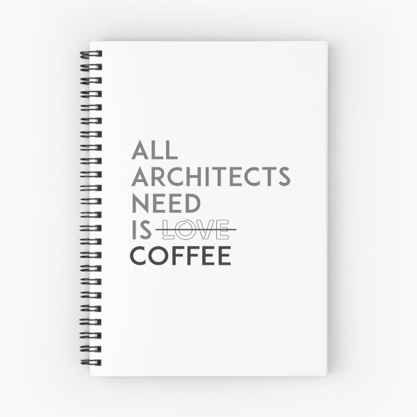 Item preview, all architects need is coffee designed and sold by FunnyGrief.