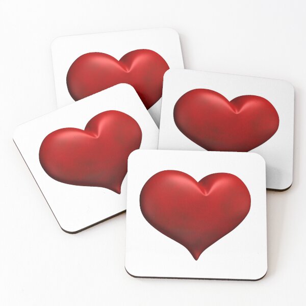 Item preview, red heart love lovers valentine designed and sold by EsoxOlivier.