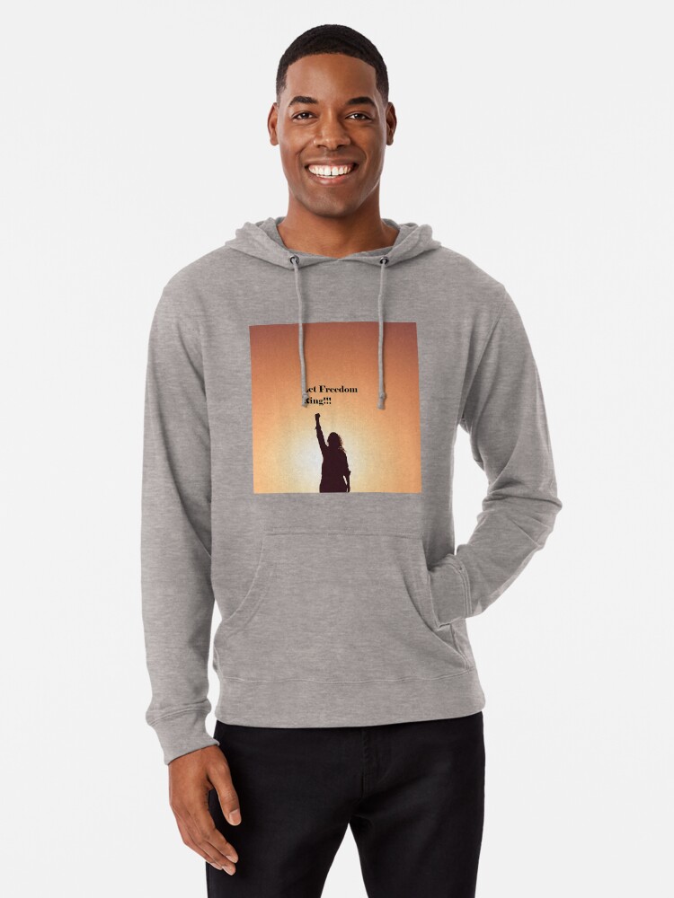 "Let Freedom Ring" Lightweight Hoodie by ttombel | Redbubble