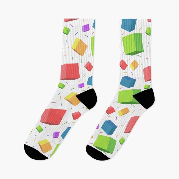 Item preview, Colorful cubes pattern designed and sold by mrhighsky.
