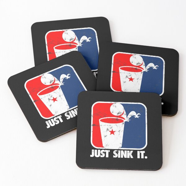 Item preview, BEER PONG, JUST SINK IT USED LOOK BY SUBGIRL designed and sold by SUBGIRL.