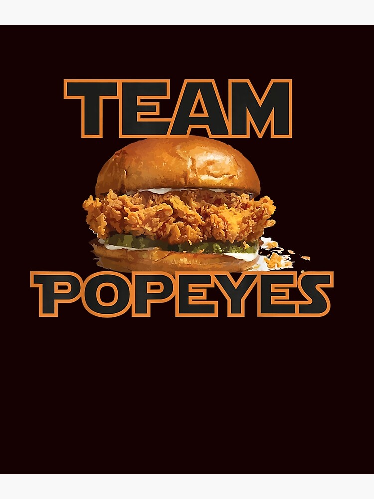 popeyes chicken sandwich shirt