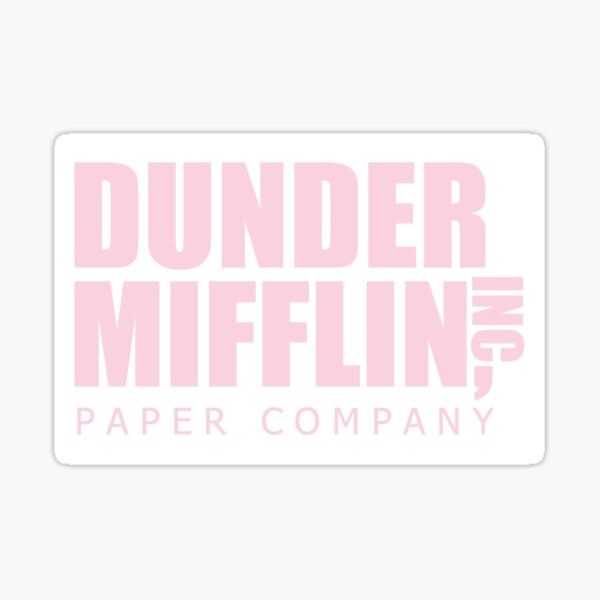Dunder Mifflin - Dunder Mifflin - Sticker