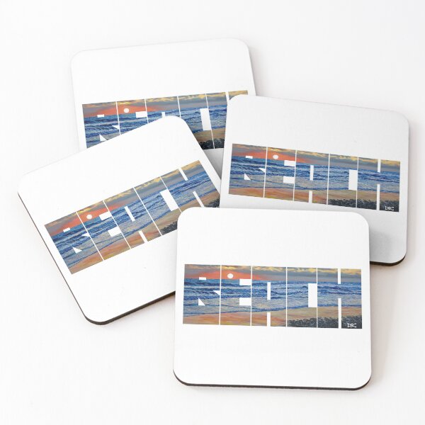 Item preview, Beach Sunset Beach Silhouette designed and sold by DSC Arts.