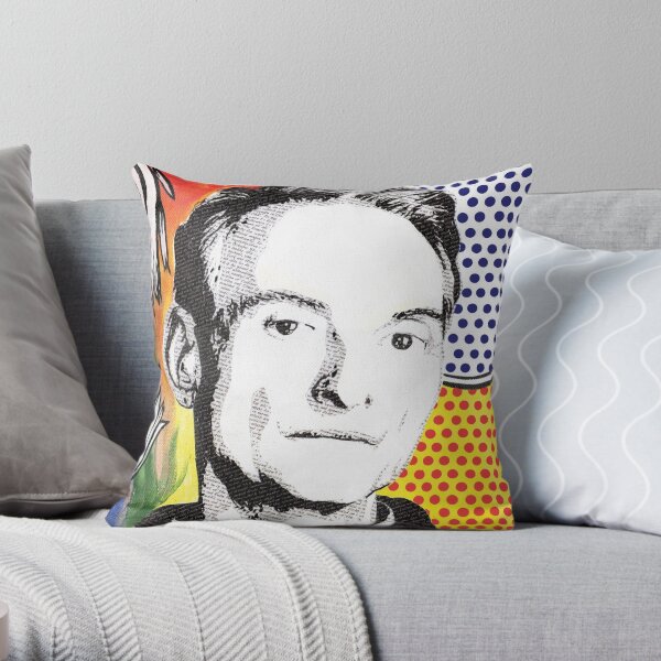 Littéralement Roy Lichtenstein Coussin