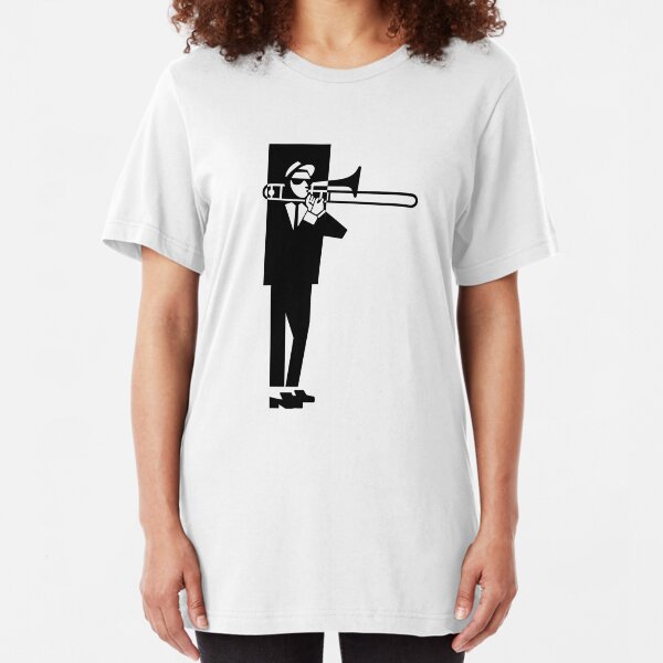 Walt Jabsco Ska Trombone Slim Fit T-Shirt