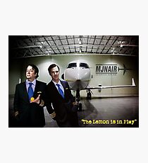 The Lemon is in Play Photographic Print
