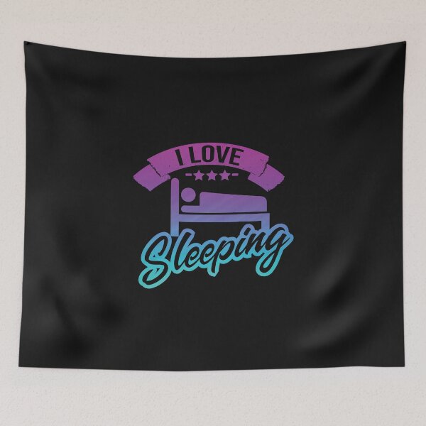 Item preview, I love sleeping! designed and sold by Cutebutfunny.