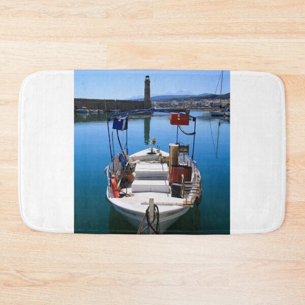 Item preview, Fishing boat in Rethymnon, Crete designed and sold by Tina  Townhill.