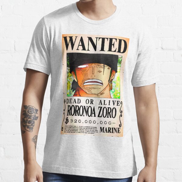Wanted Poster Yonko Shanks 4 0 Billion Berrys One Piece T Shirt By Axel0w Redbubble