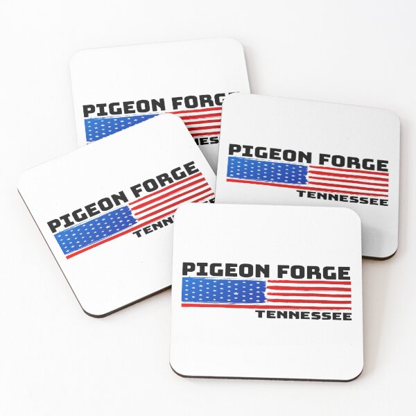 Item preview, Pigeon Forge Tennessee Flag Patriotic Great Smoky Mountains designed and sold by DESTINATIONS DECAL.