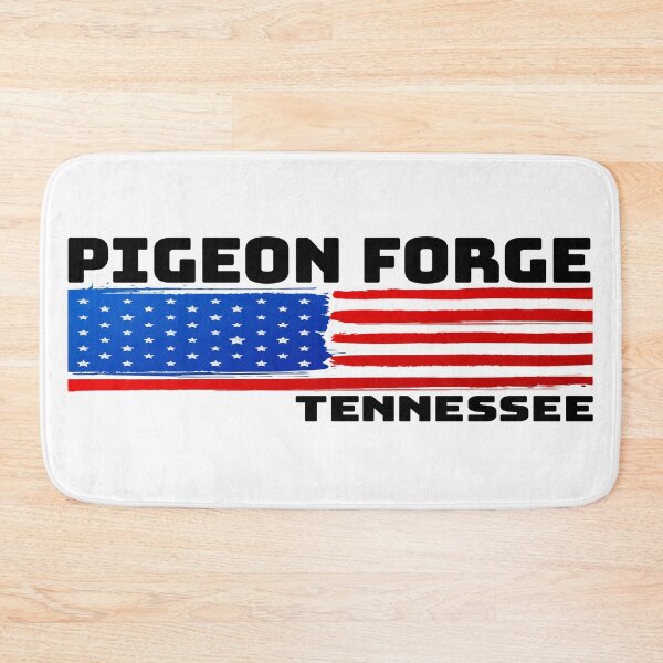 Item preview, Pigeon Forge Tennessee Flag Patriotic Great Smoky Mountains designed and sold by DESTINATIONS DECAL.