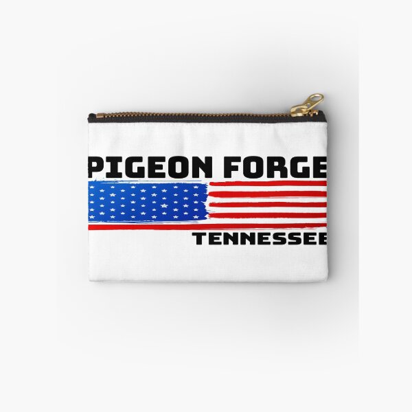 Item preview, Pigeon Forge Tennessee Flag Patriotic Great Smoky Mountains designed and sold by DESTINATIONS DECAL.