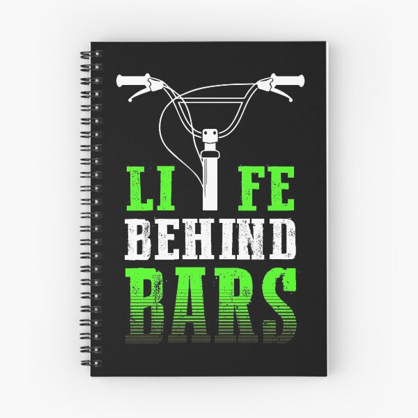 Item preview, Life Behind Bars Funny Cycling design for Spin Class designed and sold by nikkidawn74.