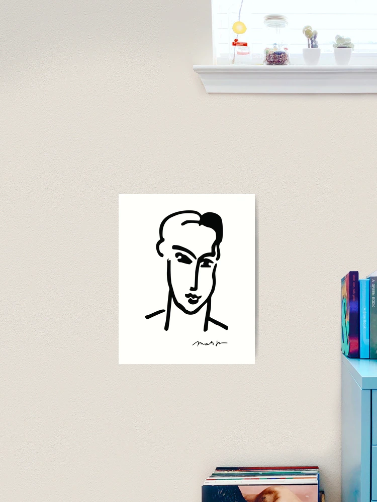 HENRI MATISSE Grande tête de Katia アート Matisse Grande tete de Katia 1994 Original Vintage Poster