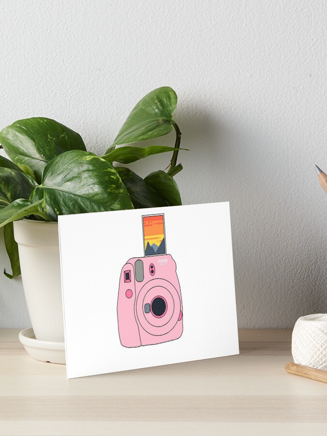 dief studio Microprocessor Instax mini 9 pink" Art Board Print for Sale by Issy-Cox | Redbubble