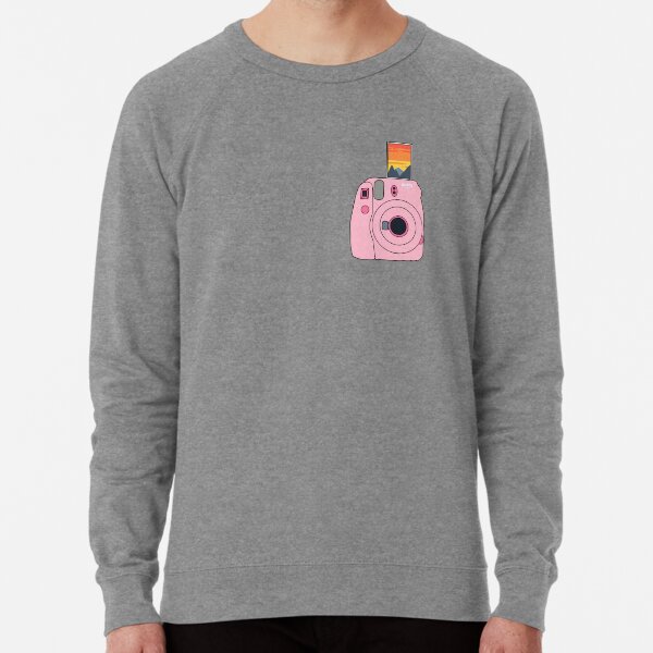 Pink polaroid sweatshirt online