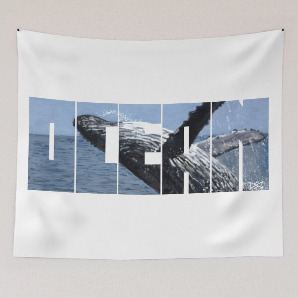 Item preview, Ocean Humpback Whale Silhouette designed and sold by DSC Arts.