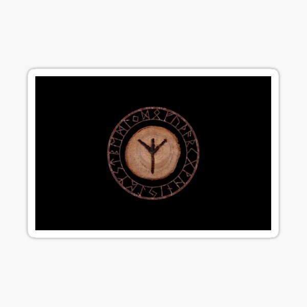Item preview, Algiz Elder Futhark rune designed and sold by NatureSight.