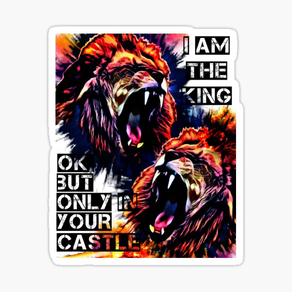 Aperçu de l'œuvre Lions. créée et vendue par Vinidal.