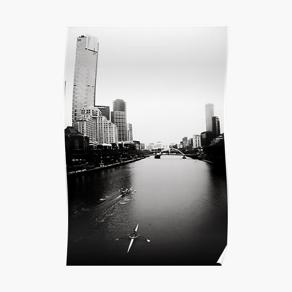 Yarra River in the Morning Poster
