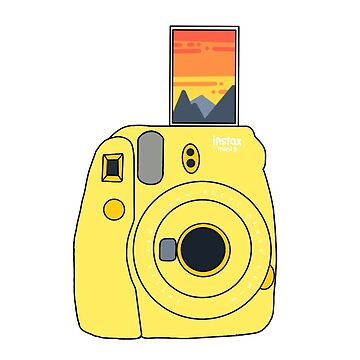 Polaroid Camera Sticker 