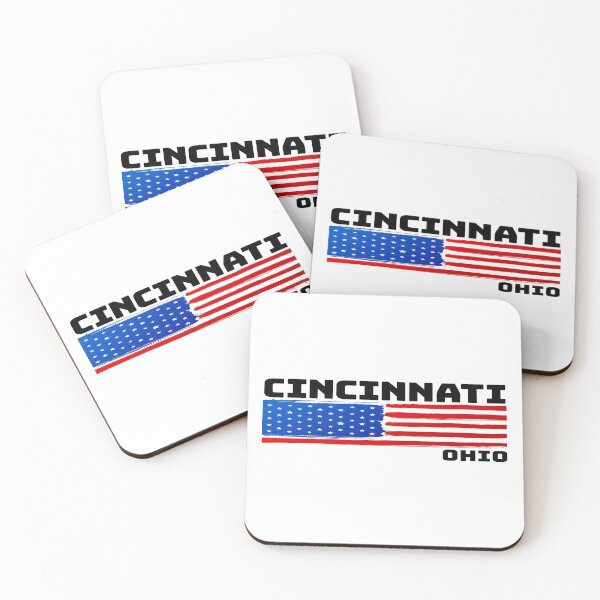 Item preview, Cincinnati Ohio Flag Patriotic  designed and sold by DESTINATIONS DECAL.