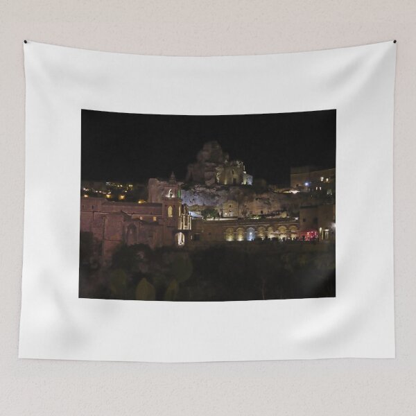 Item preview, Matera, night time view. Italy designed and sold by CatharineAmato.