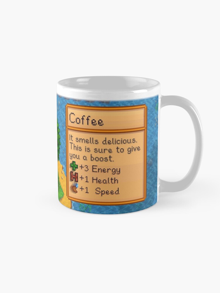 Alternate view of Stardew valley coffee with ducklings Mug