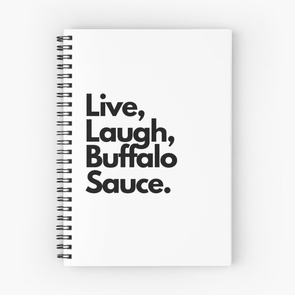 Item preview, Live Laugh Buffalo Sauce designed and sold by Artsy AF.