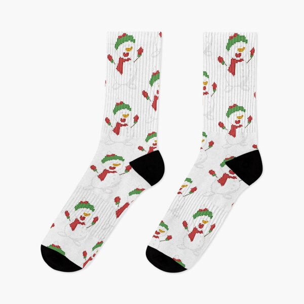 Item preview, Snowman Pixel Art designed and sold by quantumplumbob.