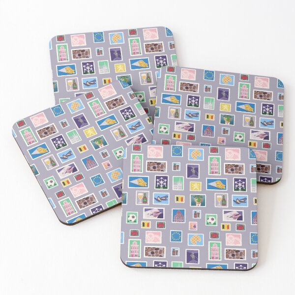 Item preview, Beautiful Belgium on Light Purple designed and sold by landpenguin.