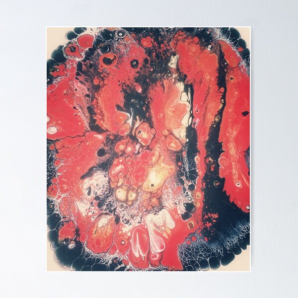 Item preview, Mom's Flower #2 - Abstract Acrylic Art designed and sold by AHobbyAJob.