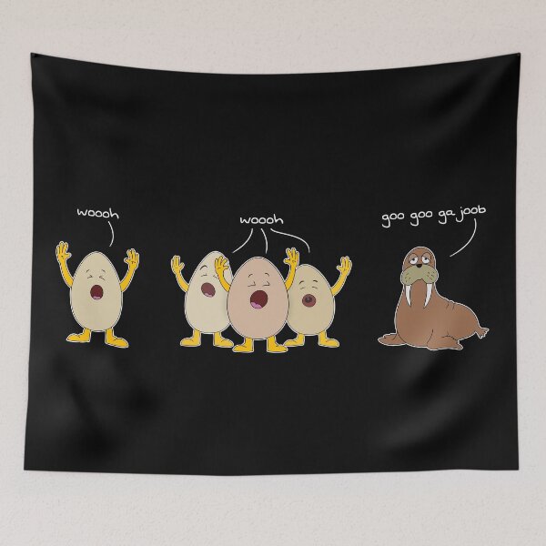 Item preview, Eggman, men, and walrus designed and sold by gerryhaze.