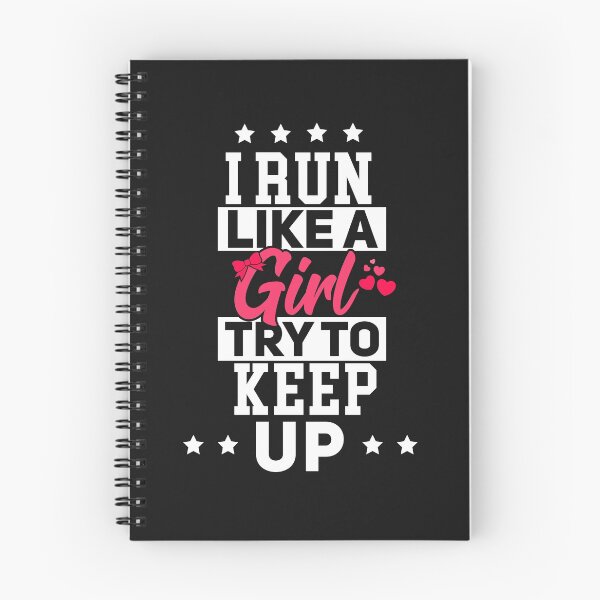 Item preview, I run like a girl try to keep up designed and sold by Now2print.