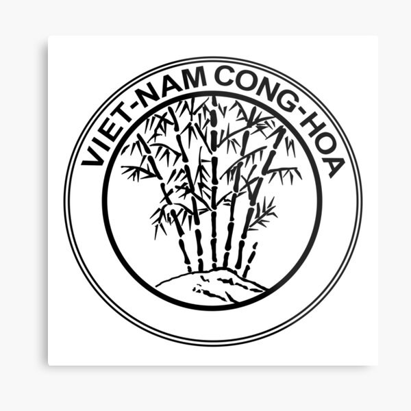 South Vietnam Coat of Arms (1955-1957) Metal Print
