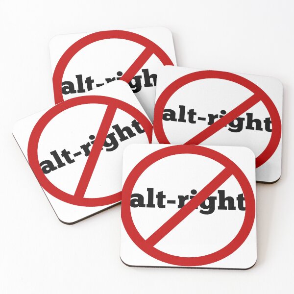 Item preview, No alt-right - Anti Racism designed and sold by artpirate.